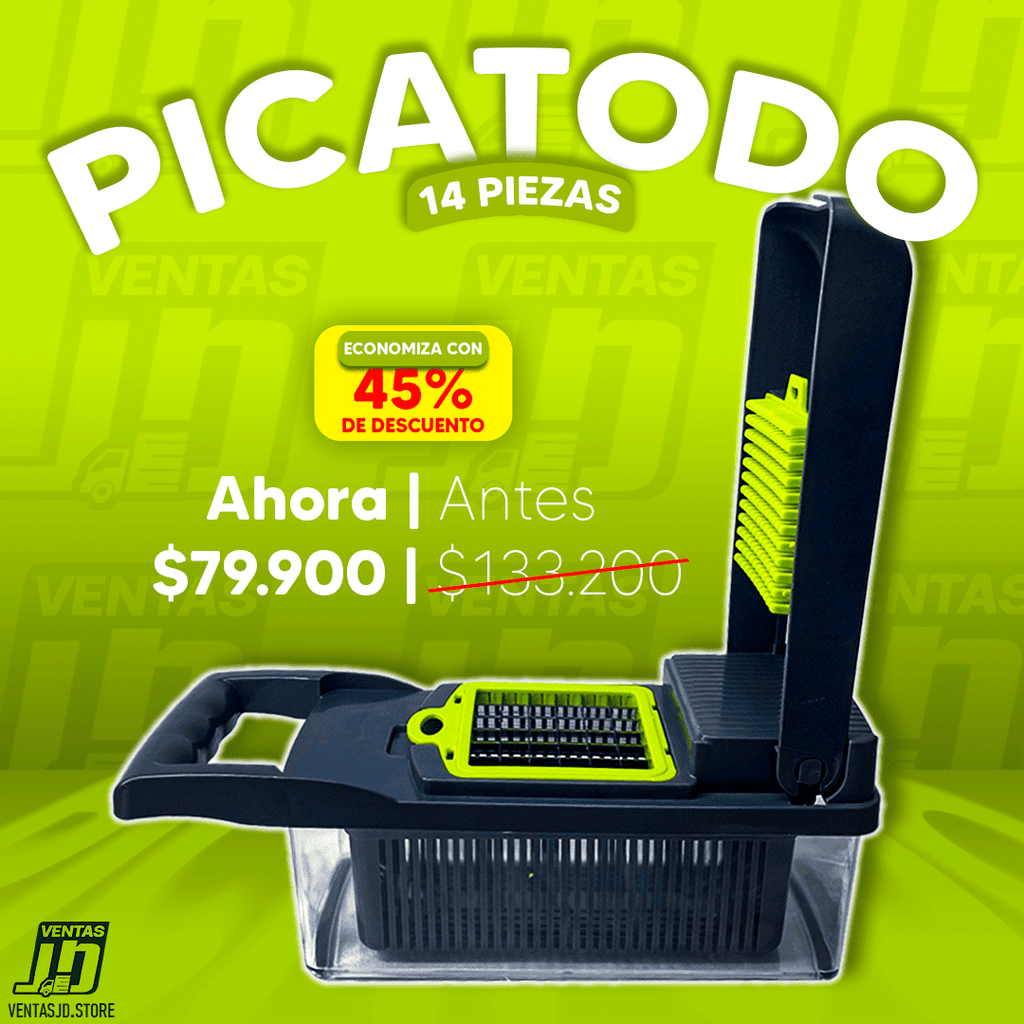 Picatodo Multifuncional™ | 14 piezas